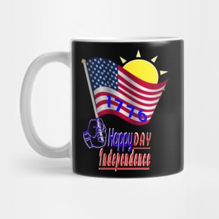 Independence Day in the United States Fourt of july Mug